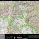 Spirited Republic 2020 Colorado Big Game Elk/Deer Topo Hunt Public Lands GMU 214 digital map
