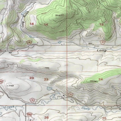 Spirited Republic 2020 Colorado Big Game Elk/Deer Topo Hunt Public Lands GMU 214 digital map