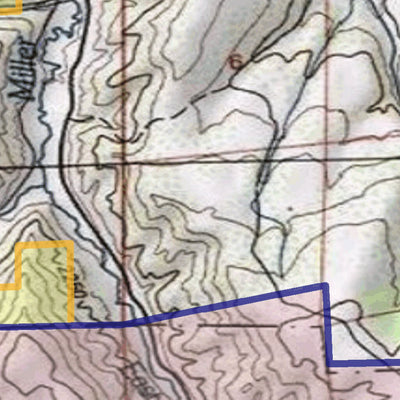 Spirited Republic 2020 Colorado Big Game Elk/Deer Topo Hunt Public Lands GMU 23 digital map