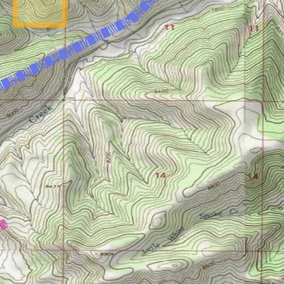 Spirited Republic 2020 Colorado Big Game Elk/Deer Topo Hunt Public Lands GMU 231 digital map