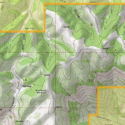 Spirited Republic 2020 Colorado Big Game Elk/Deer Topo Hunt Public Lands GMU 32 digital map