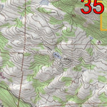 Spirited Republic 2020 Colorado Big Game Elk/Deer Topo Hunt Public Lands GMU 35 digital map