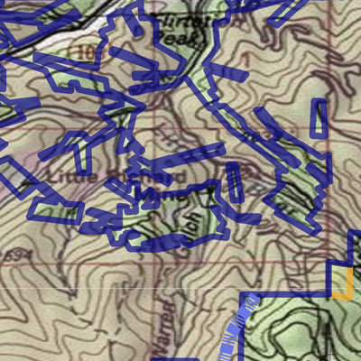 Spirited Republic 2020 Colorado Big Game Elk/Deer Topo Hunt Public Lands GMU 39 digital map