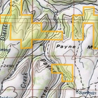 Spirited Republic 2020 Colorado Big Game Elk/Deer Topo Hunt Public Lands GMU 40 digital map