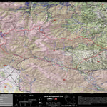 Spirited Republic 2020 Colorado Big Game Elk/Deer Topo Hunt Public Lands GMU 46 digital map