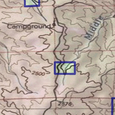 Spirited Republic 2020 Colorado Big Game Elk/Deer Topo Hunt Public Lands GMU 51 digital map