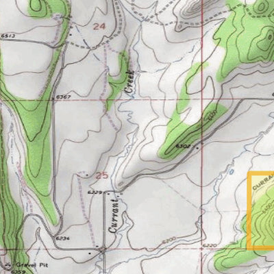 Spirited Republic 2020 Colorado Big Game Elk/Deer Topo Hunt Public Lands GMU 52 digital map