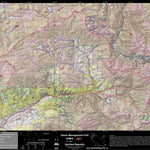 Spirited Republic 2020 Colorado Big Game Elk/Deer Topo Hunt Public Lands GMU 521 digital map