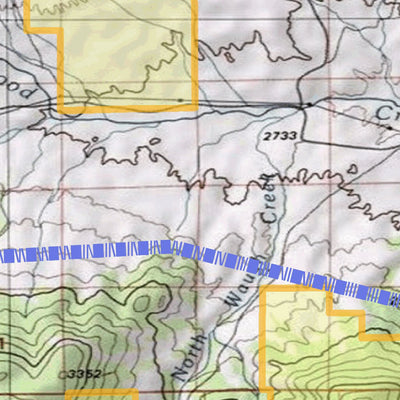 Spirited Republic 2020 Colorado Big Game Elk/Deer Topo Hunt Public Lands GMU 58 digital map