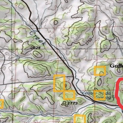 Spirited Republic 2020 Colorado Big Game Elk/Deer Topo Hunt Public Lands GMU 58 digital map