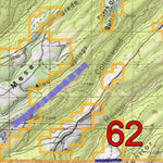 Spirited Republic 2020 Colorado Big Game Elk/Deer Topo Hunt Public Lands GMU 62 digital map