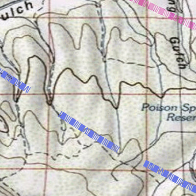 Spirited Republic 2020 Colorado Big Game Elk/Deer Topo Hunt Public Lands GMU 63 digital map