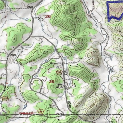 Spirited Republic 2020 Colorado Big Game Elk/Deer Topo Hunt Public Lands GMU 69 digital map