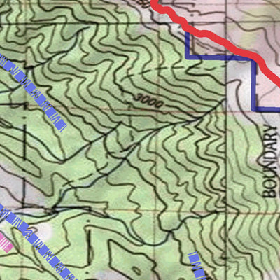 Spirited Republic 2020 Colorado Big Game Elk/Deer Topo Hunt Public Lands GMU 7 digital map
