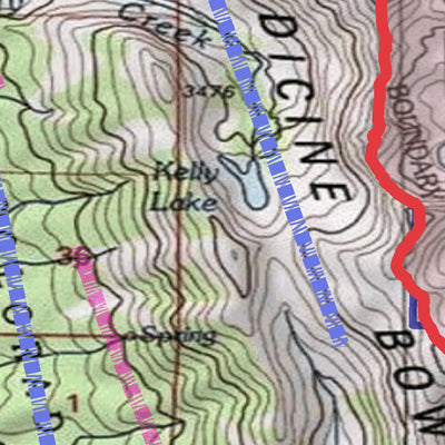 Spirited Republic 2020 Colorado Big Game Elk/Deer Topo Hunt Public Lands GMU 7 digital map