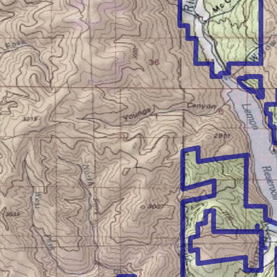 Spirited Republic 2020 Colorado Big Game Elk/Deer Topo Hunt Public Lands GMU 75 digital map
