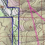 Spirited Republic 2020 Colorado Big Game Elk/Deer Topo Hunt Public Lands GMU 8 digital map