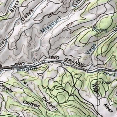 Spirited Republic 2020 Colorado Big Game Elk/Deer Topo Hunt Public Lands GMU 83 digital map