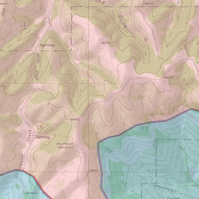 Spirited Republic 2020 Double Map GMU 68 Big Game Colorado Public / Private Lands and Habitat and Range Elk Deer bundle