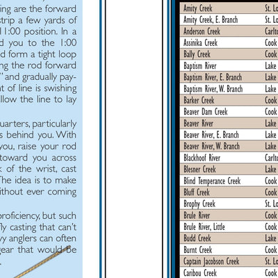 Sportsman's Connection Northeastern MN All-Outdoors Atlas & Field Guide pg. 110-111 digital map