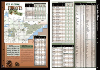 Sportsman's Connection Northeastern MN All-Outdoors Atlas & Field Guide pg. 128-129 digital map