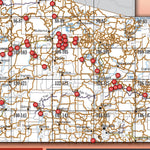 Sportsman's Connection Northern WI All-Outdoors Atlas & Field Guide pg. 050-051 digital map