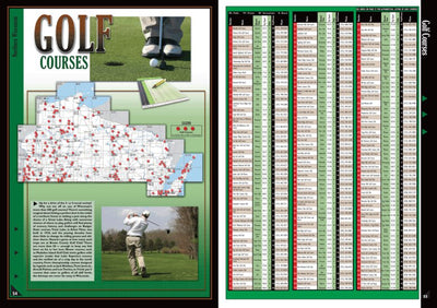 Sportsman's Connection Northern WI All-Outdoors Atlas & Field Guide pg. 054-055 digital map