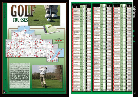 Sportsman's Connection Northern WI All-Outdoors Atlas & Field Guide pg. 054-055 digital map