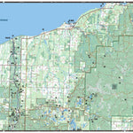 Sportsman's Connection Northern WI All-Outdoors Atlas & Field Guide pg. 064-065 digital map
