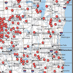 Sportsman's Connection Southern WI All-Outdoors Atlas & Field Guide pg. 028-029 digital map
