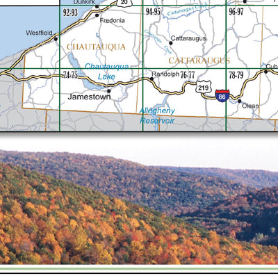 Sportsman's Connection Western NY All-Outdoors Atlas & Field Guide pg. 000-001 digital map
