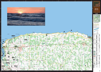 Sportsman's Connection Western NY All-Outdoors Atlas & Field Guide pg. 144-145 digital map