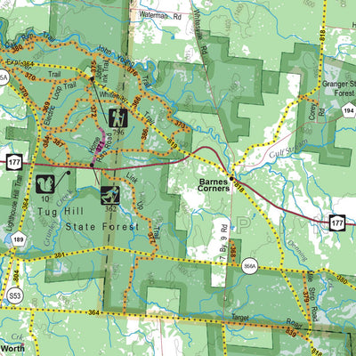 Sportsman's Connection Western NY All-Outdoors Atlas & Field Guide pg. 160-161 digital map