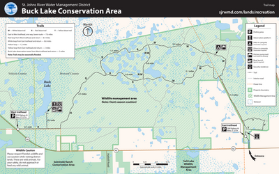 Buck Lake Conservation Area Trails Preview 1