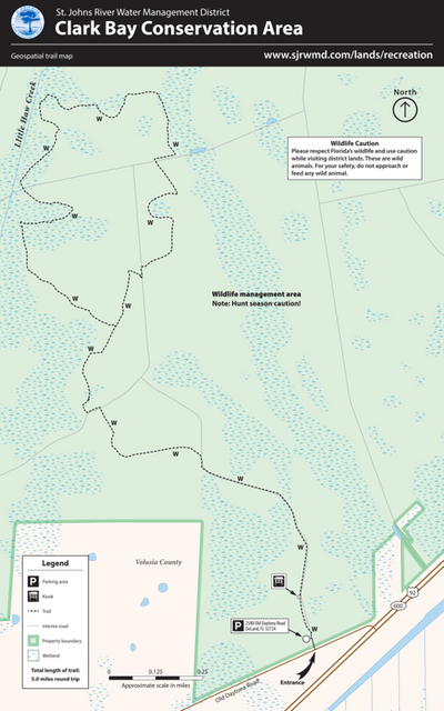 Clark Bay Conservation Area Trails Preview 1