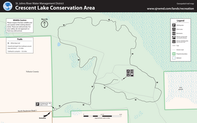 Crescent Lake Conservation Area Trails Preview 1