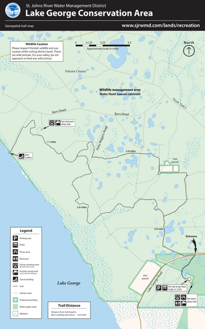 Lake George Conservation Area Trails Preview 1