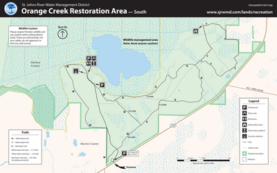 Orange Creek Restoration Area Trails- South Tract Preview 1