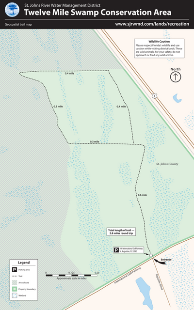 TRAIL MAP - Twelve Mile Swamp Preview 1