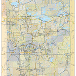 St. Louis County, MN Official Highway Map - St. Louis County, MN digital map