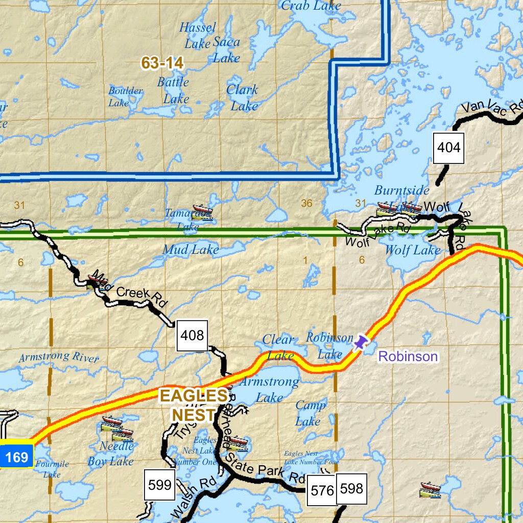 Official Highway Map - St. Louis County, MN by St. Louis County, MN ...