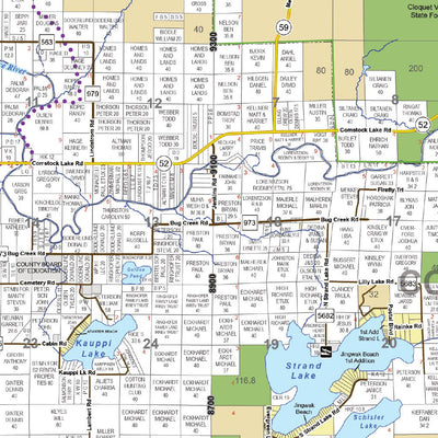 St. Louis County, MN South Half - 2020 Land Atlas & Plat Book digital map