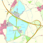Staatsbetrieb Geobasisinformation und Vermessung Sachsen Althen-Kleinpösna, Leipzig, Stadt (1:10,000 scale) digital map