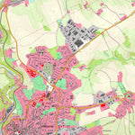 Staatsbetrieb Geobasisinformation und Vermessung Sachsen Annaberg, Annaberg-Buchholz, Stadt (1:10,000 scale) digital map