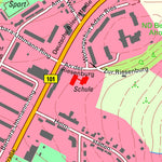 Staatsbetrieb Geobasisinformation und Vermessung Sachsen Annaberg, Annaberg-Buchholz, Stadt (1:10,000 scale) digital map