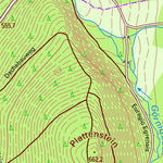 Staatsbetrieb Geobasisinformation und Vermessung Sachsen Arnoldsgrün, Schöneck/Vogtl., Stadt (1:10,000 scale) digital map