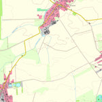 Staatsbetrieb Geobasisinformation und Vermessung Sachsen Audenhain, Mockrehna (1:10,000 scale) digital map