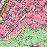 Staatsbetrieb Geobasisinformation und Vermessung Sachsen Aue, Aue-Bad Schlema, Stadt (1:10,000 scale) digital map