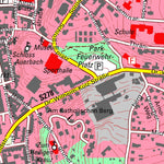 Staatsbetrieb Geobasisinformation und Vermessung Sachsen Auerbach/Vogtl., Auerbach/Vogtl., Stadt (1:10,000 scale) digital map