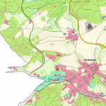 Staatsbetrieb Geobasisinformation und Vermessung Sachsen Bad Brambach, Bad Brambach (1:10,000 scale) digital map